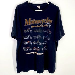 Motorcycle Tee Shirt Vintage? Size XL